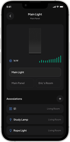 The new setup: a list of devices you can keep adding to